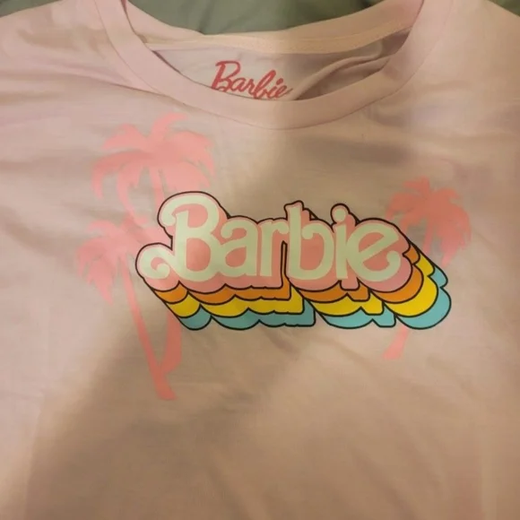 Barbie 2pc pajama short set - Picture 3 of 5